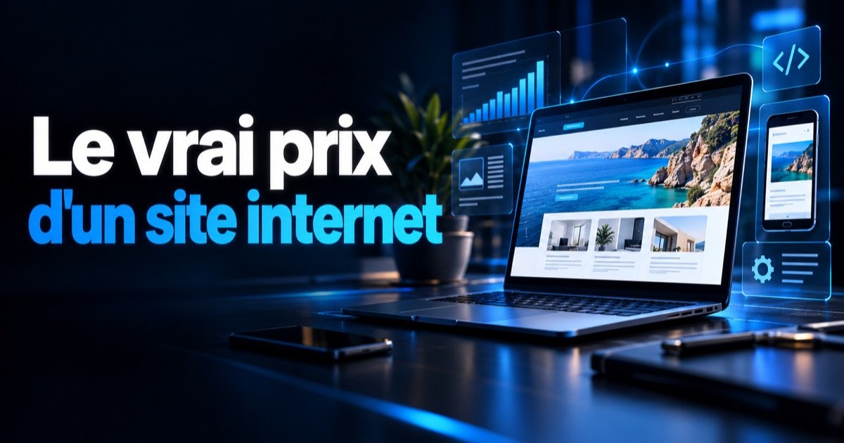 Le vrai prix d'un site internet — guide des tarifs 2026 pour TPE et PME